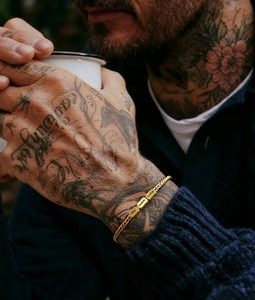 Custom Men's Gold Bracelet, Personalized Gift For Dad, Engraved Jewelry For Men, Name Necklace, Kids Name Bracelet,Husband Gift,Christmas